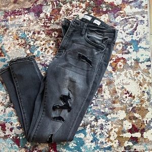 Kancan Signature Black High Rise Skinny Jean